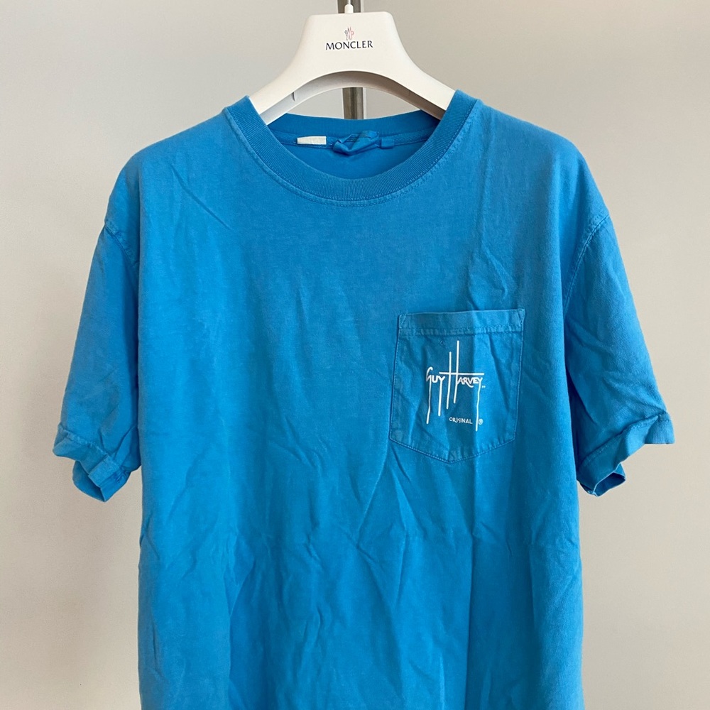 Guy Harvey Original Blue T Shirt